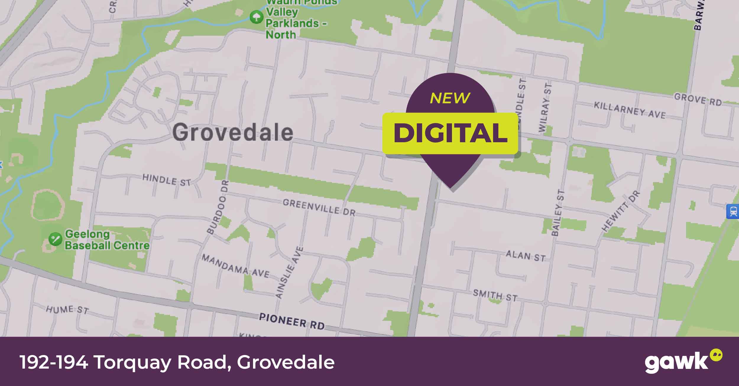 Gawk Grovedale Digital Billboard | Outdoor Advertising | Gawk